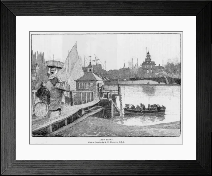 Framed Print : KINGs LYNN, Norfolk Framed Print : KINGs LYNN, Norfolk