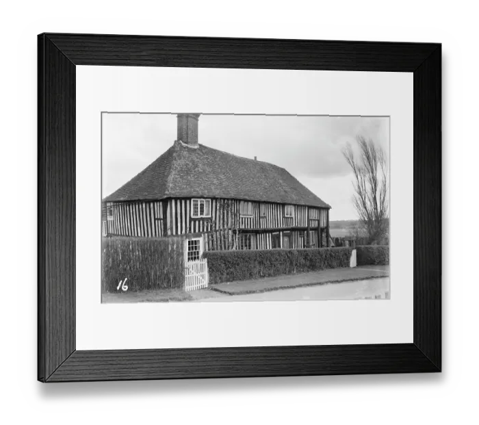 Framed Print : Traditional English Timber-Framed House Framed Print : Traditional English Timber-Framed House