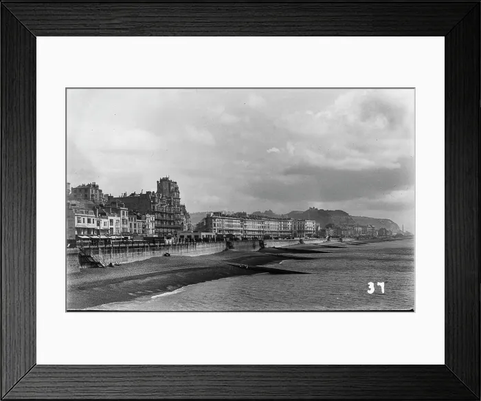Framed Print : Coastal Townscape Framed Print : Coastal Townscape