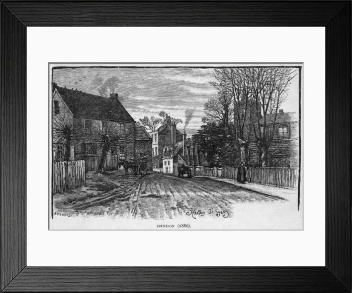 Framed Print : HENDON, London Framed Print : HENDON, London