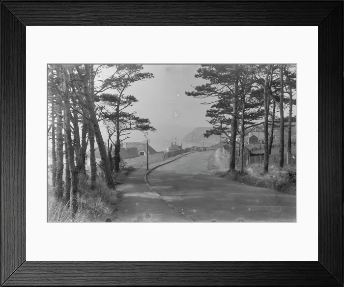 Framed Print : Serene Coastal Road Framed Print : Serene Coastal Road