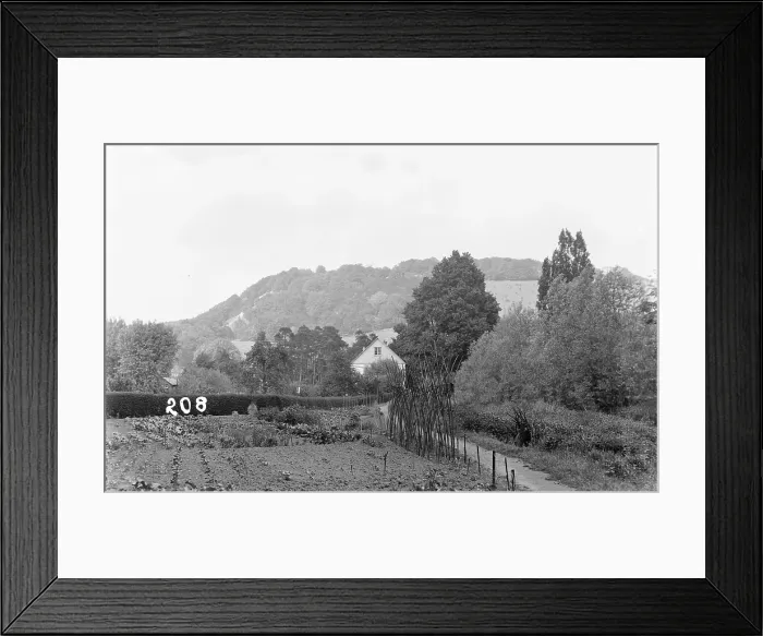 Framed Print : Serene Countryside Scene Framed Print : Serene Countryside Scene