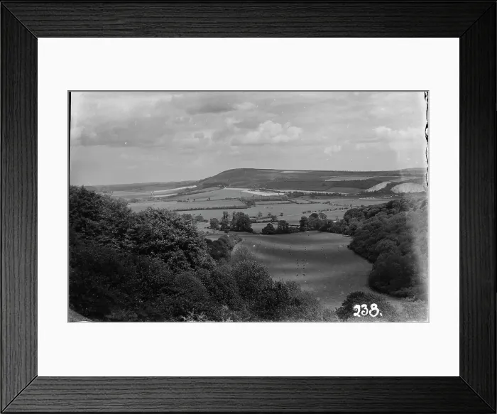 Framed Print : Serene Countryside Landscape Framed Print : Serene Countryside Landscape