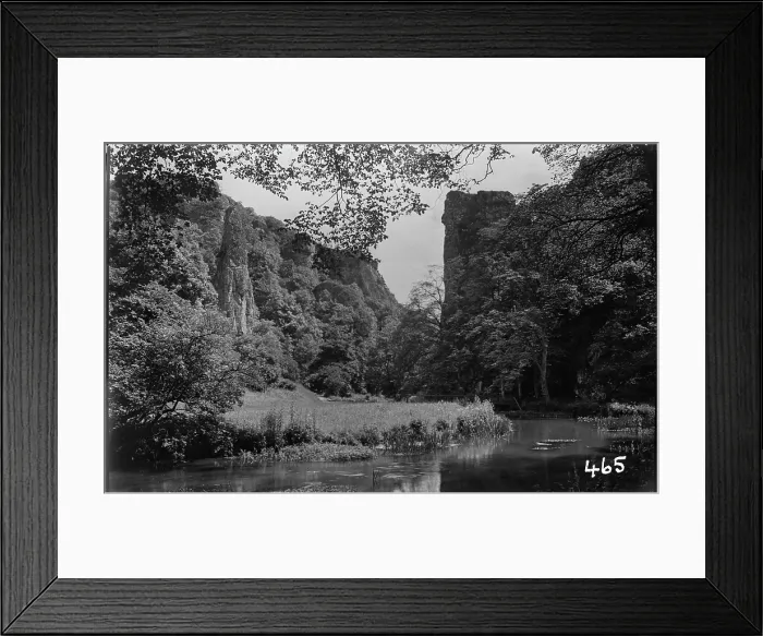 Framed Print : Serene Landscape with Rock Formations Framed Print : Serene Landscape with Rock Formations