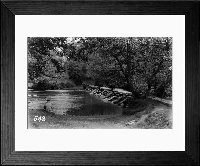 Framed Print : Tranquil River Scene