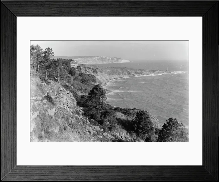 Framed Print : Serene Coastal Landscape Framed Print : Serene Coastal Landscape