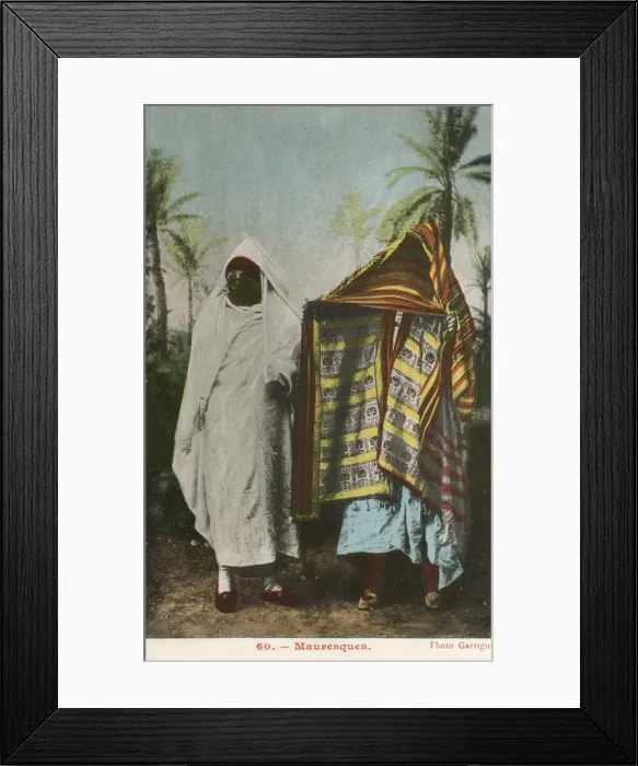 Framed Print : Moroccan Moorish Costume Framed Print : Moroccan Moorish Costume