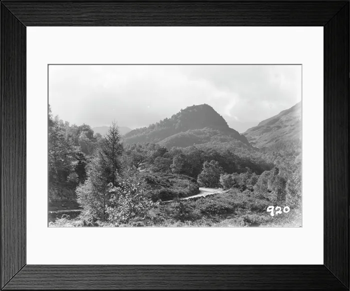 Framed Print : Serene Mountain Landscape Framed Print : Serene Mountain Landscape