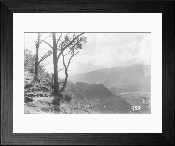 Framed Print : Serene Mountain View Framed Print : Serene Mountain View