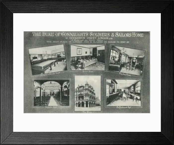 Framed Print : Eccleston Street Rest Home, Pimlico, London Framed Print : Eccleston Street Rest Home, Pimlico, London