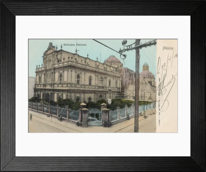 Framed Print : Mexico - National Library Framed Print : Mexico - National Library