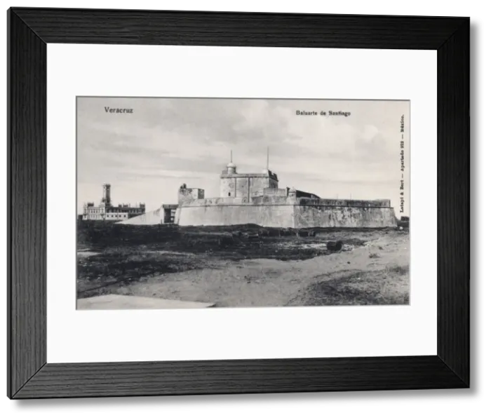 Framed Print : Mexico - Baluarte de Santiago at Veracruz Framed Print : Mexico - Baluarte de Santiago at Veracruz