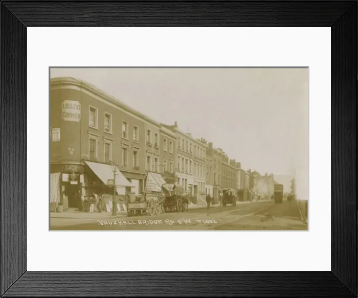 Framed Print : Vauxhall Bridge Road, Pimlico, London Framed Print : Vauxhall Bridge Road, Pimlico, London