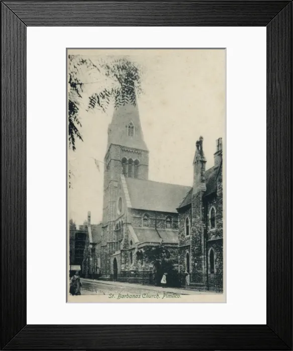 Framed Print : St Barnabus, Pimlico, London Framed Print : St Barnabus, Pimlico, London