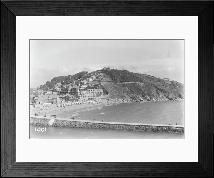 Framed Print : Scenic Coastal Town Framed Print : Scenic Coastal Town