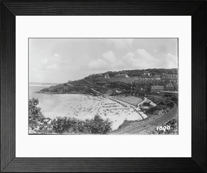 Framed Print : Coastal Beach Scene Framed Print : Coastal Beach Scene
