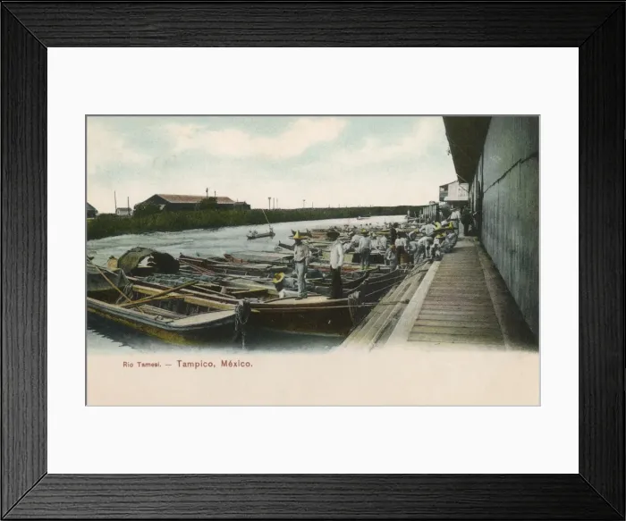 Framed Print : Mexico - Tampico Framed Print : Mexico - Tampico