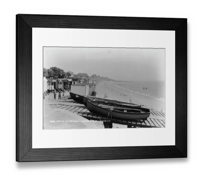 Framed Print : Lifeboat Slip at Walton-on-the-Naze Framed Print : Lifeboat Slip at Walton-on-the-Naze