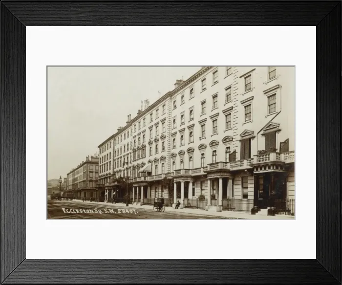 Framed Print : Eccleston Square, Pimlico, London Framed Print : Eccleston Square, Pimlico, London