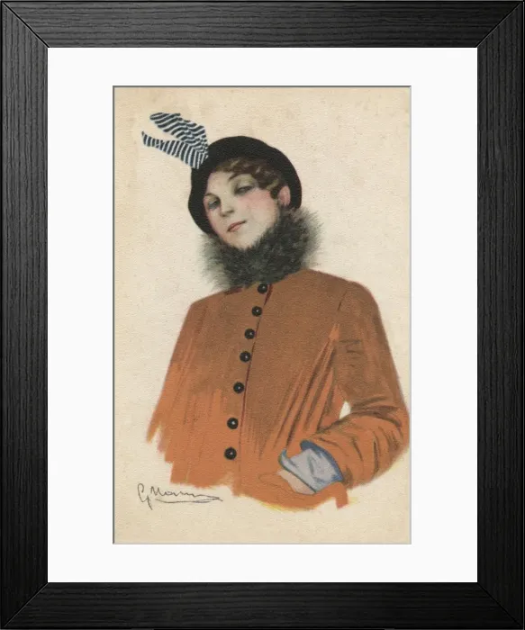 Framed Print : Attractive and Stylish Italian Girl Framed Print : Attractive and Stylish Italian Girl