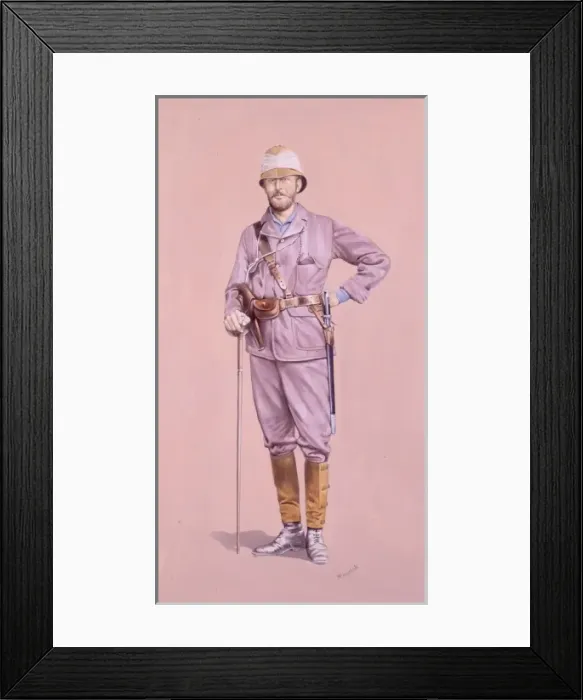 Framed Print : Lieutenant - 2nd Rifle Brigade Framed Print : Lieutenant - 2nd Rifle Brigade