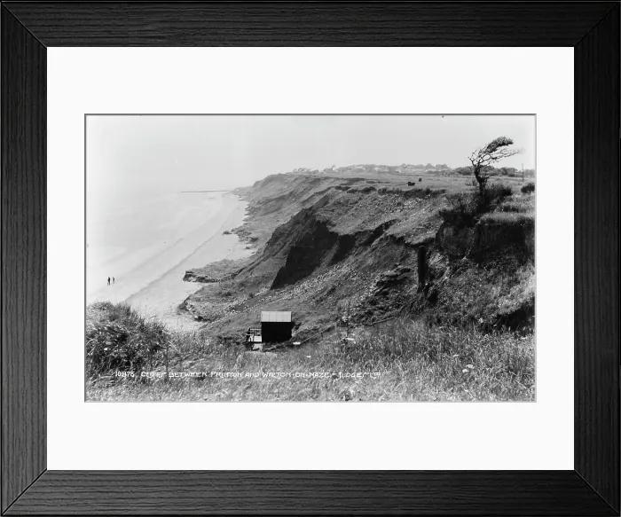 Framed Print : Cliffs Between Frinton and Walton Framed Print : Cliffs Between Frinton and Walton