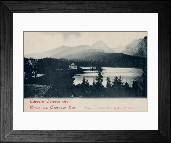 Framed Print : Strbske Pleso Lake, Slovakia Framed Print : Strbske Pleso Lake, Slovakia
