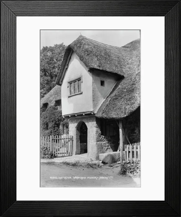 Framed Print : Wrayland Manor Framed Print : Wrayland Manor