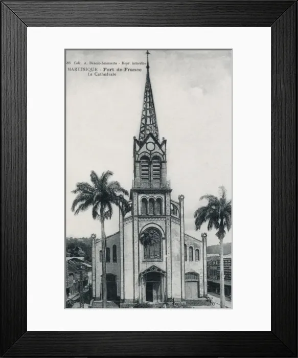 Framed Print : Martinique - Fort-de-France - Cathedral Framed Print : Martinique - Fort-de-France - Cathedral