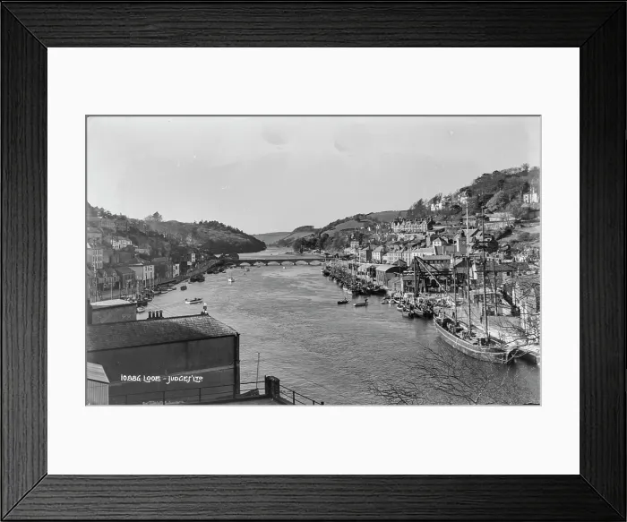 Framed Print : Scenic View of Looe River Framed Print : Scenic View of Looe River