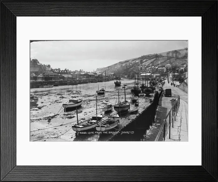 Framed Print : Looe from the Bridge Framed Print : Looe from the Bridge