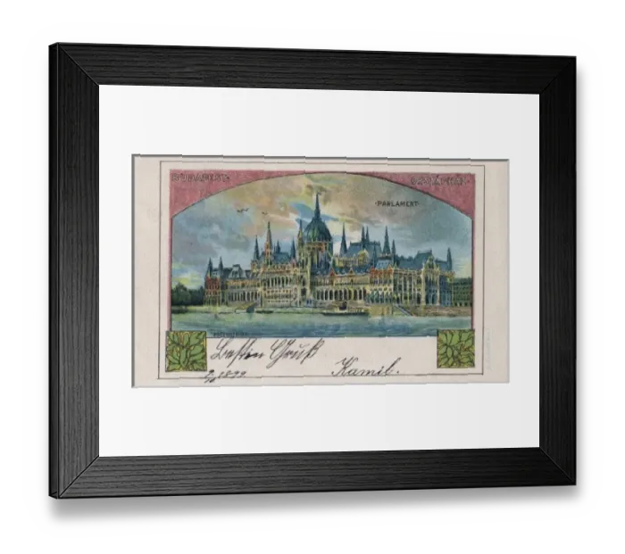 Framed Print : Parliament Building - Budapest Framed Print : Parliament Building - Budapest