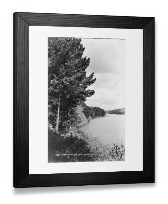 Framed Print : Scenic View of The Looe at Porthleven Framed Print : Scenic View of The Looe at Porthleven