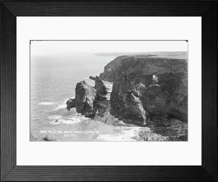 Framed Print : Hell's Mouth near St Ives Framed Print : Hell's Mouth near St Ives