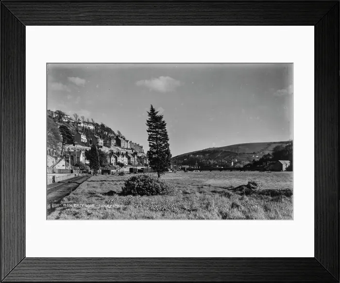 Framed Print : Scenic View of East Looe Framed Print : Scenic View of East Looe