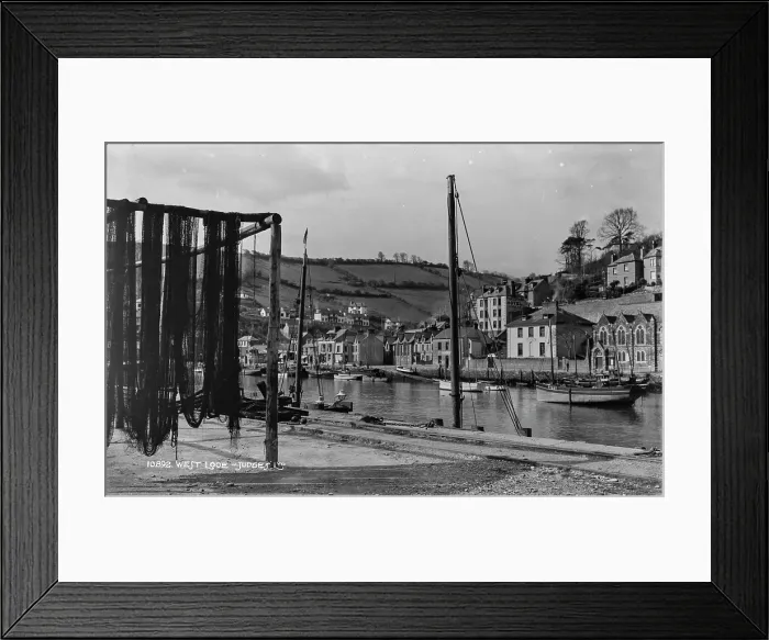Framed Print : West Looe Harbour Framed Print : West Looe Harbour