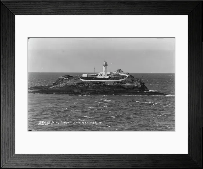 Framed Print : Godrevy Lighthouse Framed Print : Godrevy Lighthouse