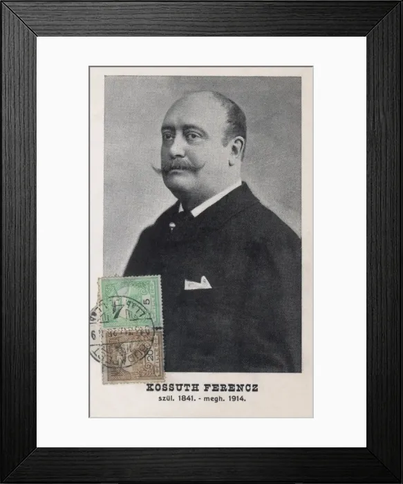 Framed Print : Ferenc Kossuth - Hungarian Politician Framed Print : Ferenc Kossuth - Hungarian Politician