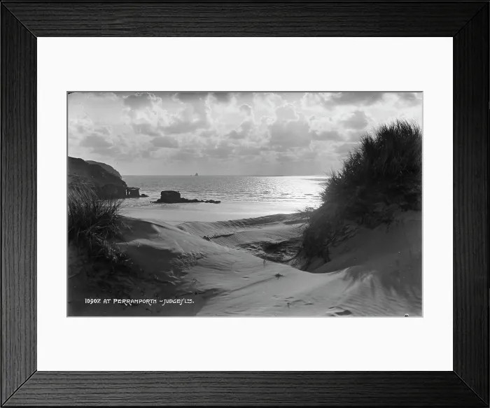 Framed Print : At Perranporth Framed Print : At Perranporth
