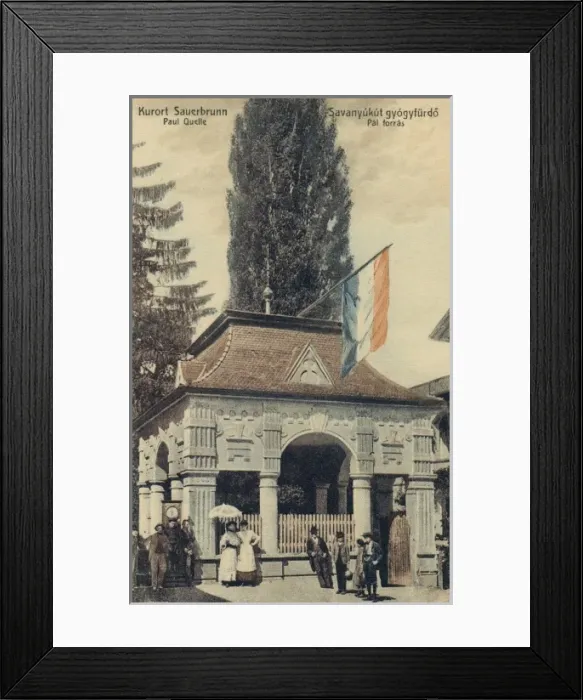 Framed Print : Bad Sauerbrunn, Austria (formerly in Hungary) Framed Print : Bad Sauerbrunn, Austria (formerly in Hungary)