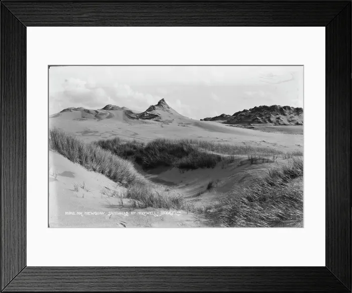 Framed Print : Sandhills at Holywell Framed Print : Sandhills at Holywell