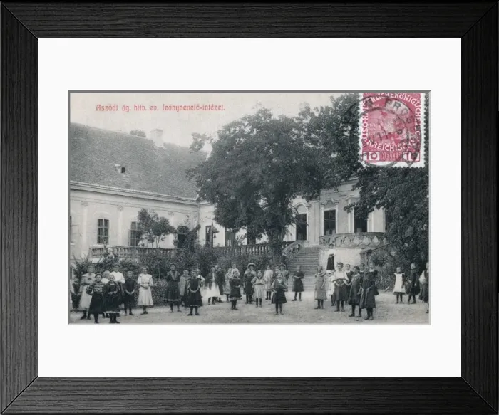 Framed Print : School in Aszod, Hungary Framed Print : School in Aszod, Hungary