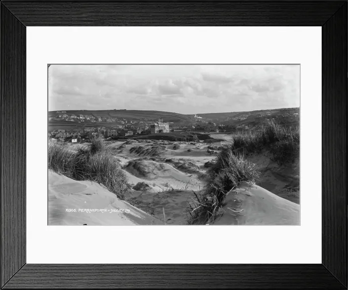 Framed Print : Scenic View of Perranporth Framed Print : Scenic View of Perranporth