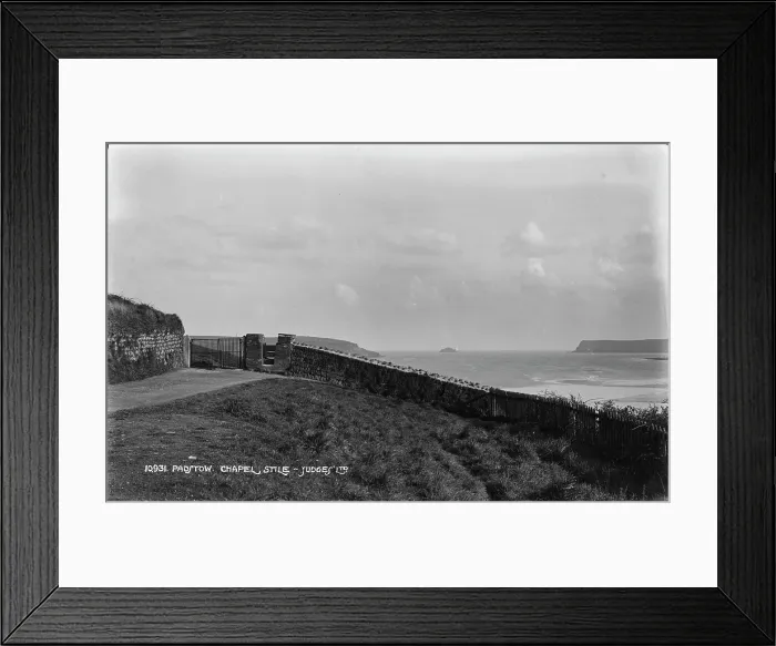 Framed Print : View from Padstow Chapel Stile Framed Print : View from Padstow Chapel Stile