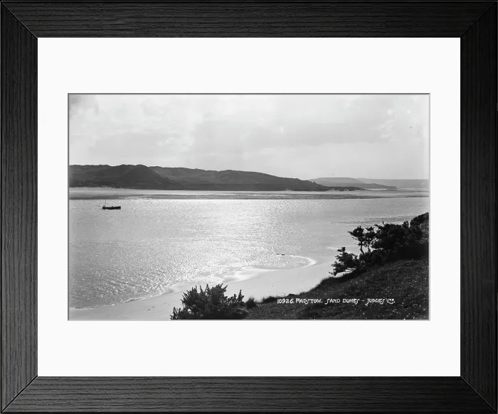 Framed Print : Sand Dunes at Padstow Framed Print : Sand Dunes at Padstow