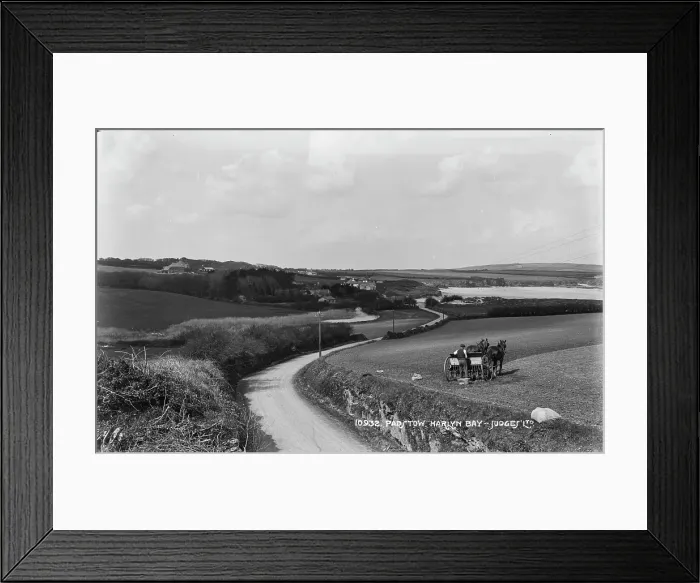 Framed Print : Scenic View of Harlyn Bay Framed Print : Scenic View of Harlyn Bay
