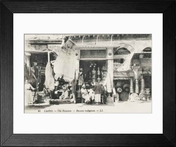 Framed Print : Cairo, Egypt - The Bazaars Framed Print : Cairo, Egypt - The Bazaars