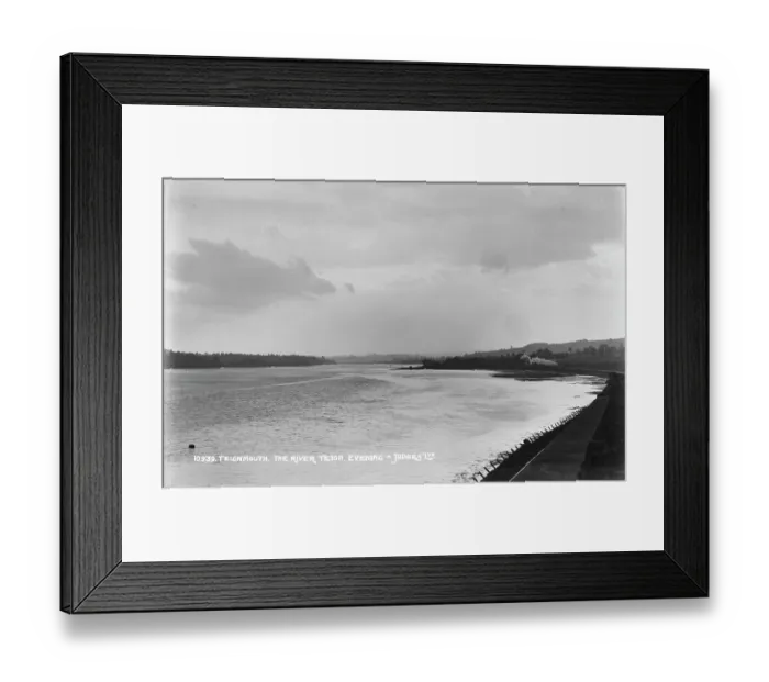 Framed Print : Evening at the River Teign Framed Print : Evening at the River Teign