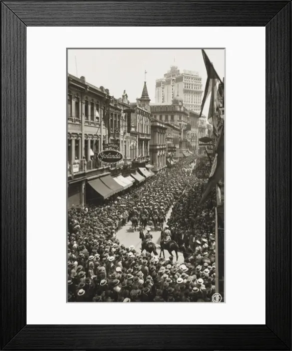 Framed Print : Sao Paulo, Brazil - Military Parade Framed Print : Sao Paulo, Brazil - Military Parade