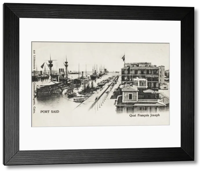 Framed Print : Egypt - Port Said Framed Print : Egypt - Port Said